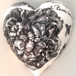 Black & White Peony